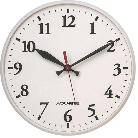 ACURITE Basic 12-1/2"-dia. Indoor/Outdoor Clock 3LYK5